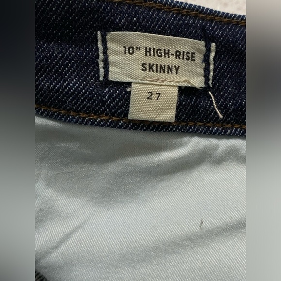 Madewell 10” high rise skinny jeans - Picture 7 of 7